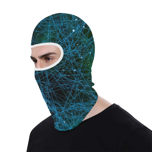 System Network Connection All Over Print Balaclava