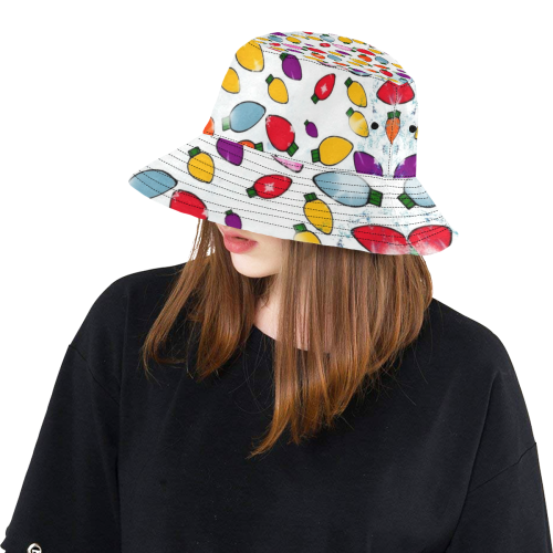 Bulb Popart by Nico Bielow All Over Print Bucket Hat