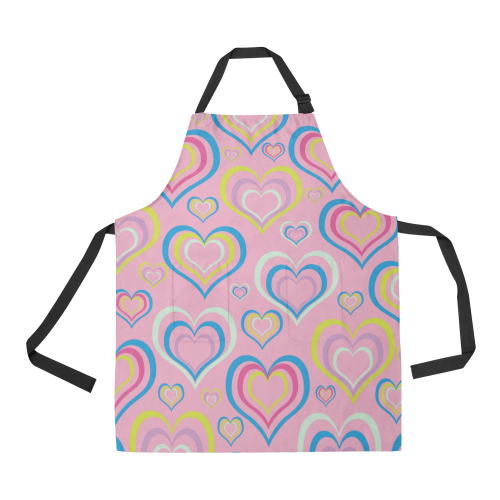 Sweet Heart All Over Print Apron