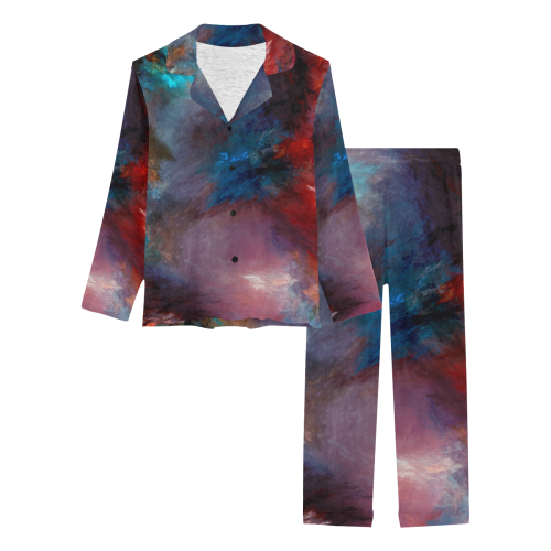 space3 Women's Long Pajama Set