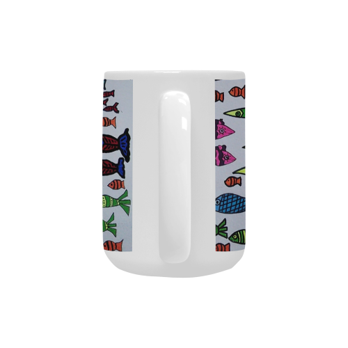 Sea of Life Custom Ceramic Mug (15OZ)