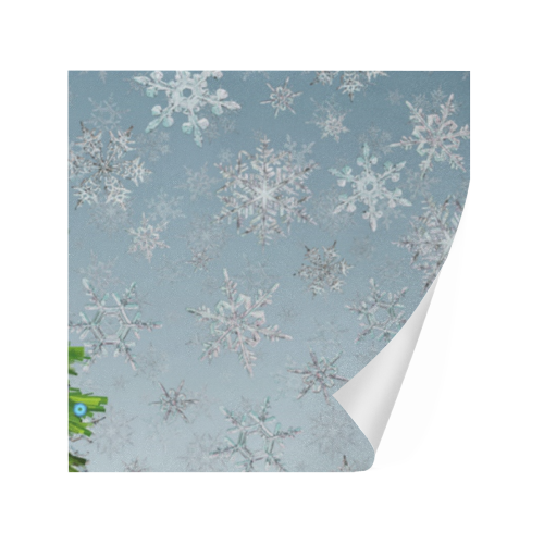 Christmas Tree, snowflakes Gift Wrapping Paper 58"x 23" (1 Roll)