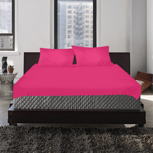 color ruby 3-Piece Bedding Set