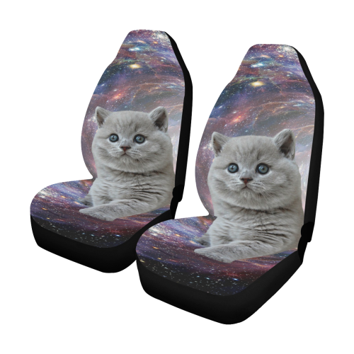 Galaxy Cat Car Seat Covers (Set of 2)