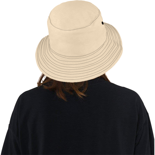 color bisque All Over Print Bucket Hat