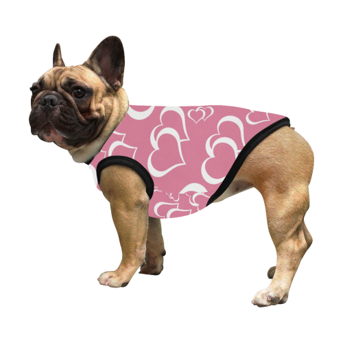 Pink ipod touch All Over Print Pet Tank Top