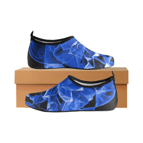 hamsa flower 9 Women's Slip-On Water Shoes (Model 056)