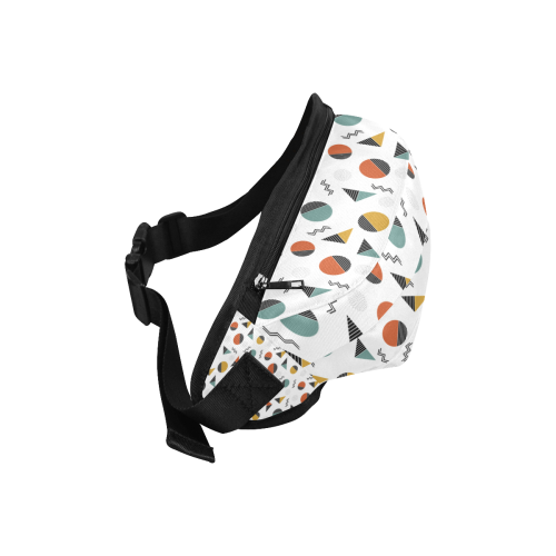 Geo Cutting Shapes Fanny Pack/Large (Model 1676)