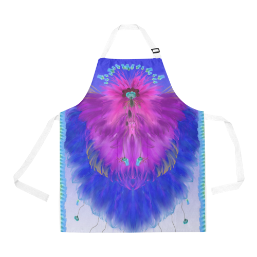 feathers 2-10 All Over Print Apron