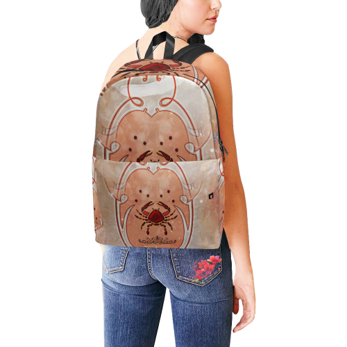 Decorative crab Unisex Classic Backpack (Model 1673)