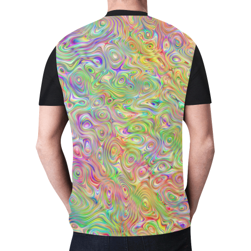 Abstract Art - Wamble Bomb 1 New All Over Print T-shirt for Men (Model T45)