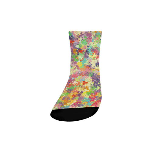 colorful pattern Quarter Socks