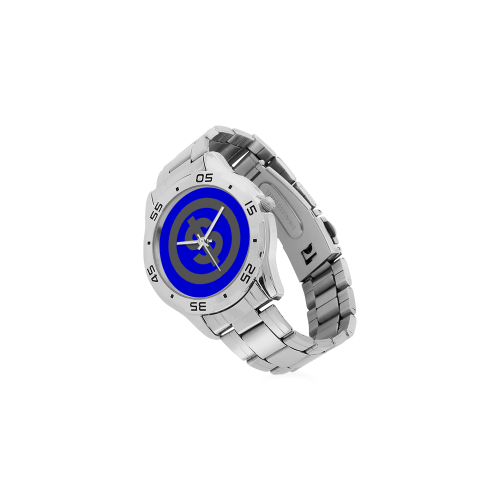 DOLLAR SIGNS 2 Men's Stainless Steel Analog Watch(Model 108)
