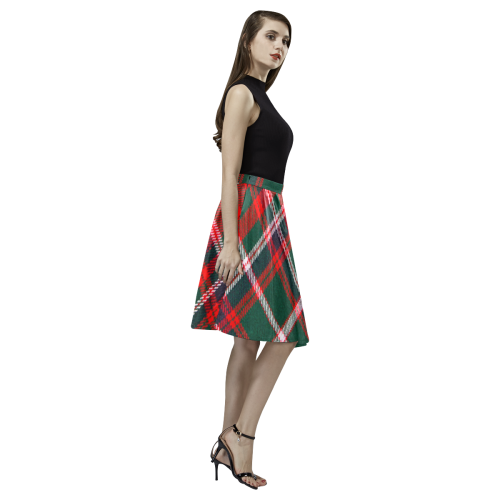 Macdougall Tartan Melete Pleated Midi Skirt (Model D15)