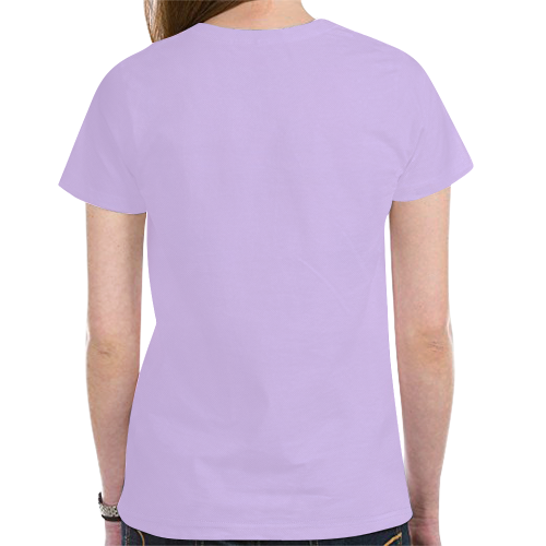 CUPCAKE POLKA DOTS BGB PRINT TEE New All Over Print T-shirt for Women (Model T45)
