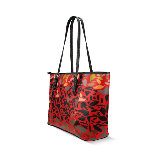 zappwaits art 4 Leather Tote Bag/Small (Model 1640)