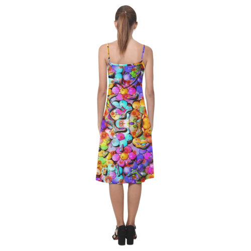 Candy Flower Drops by Nico Bielow Alcestis Slip Dress (Model D05)