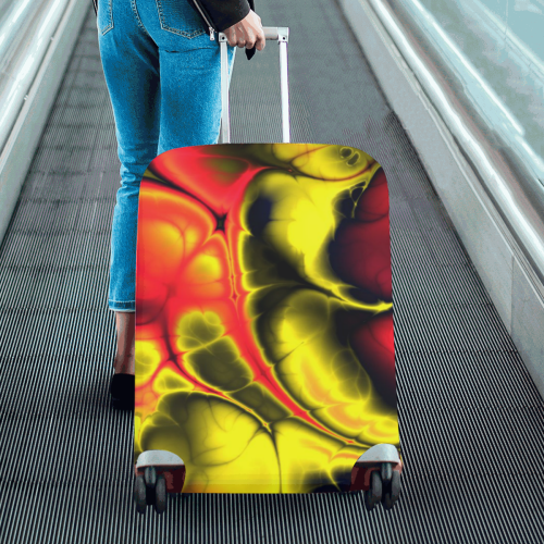 awesome fractal 36 Luggage Cover/Large 26"-28"