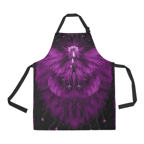 feathers2-10 All Over Print Apron