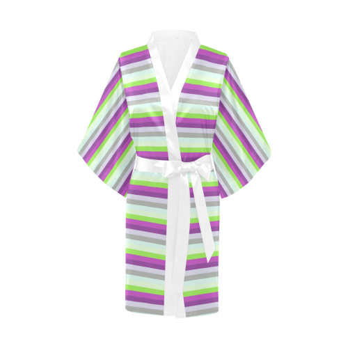 Fun Stripes 4 Kimono Robe