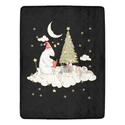 Christmas Bear And Friends Ultra-Soft Micro Fleece Blanket 60"x80"