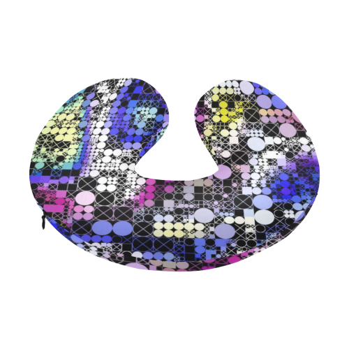 funny mix of shapes  by JamColors U-Shape Travel Pillow