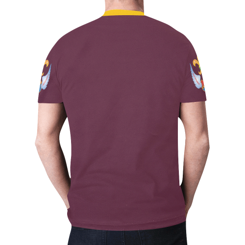 Homenetmen Հ.Մ.Ը.Մ. New All Over Print T-shirt for Men (Model T45)