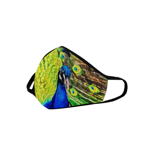 peacock Mouth Mask