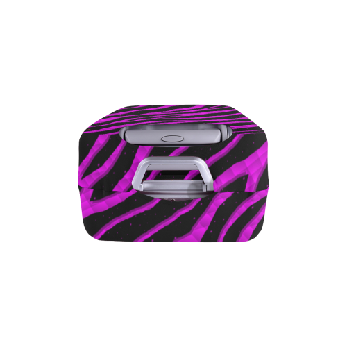 Ripped SpaceTime Stripes - Pink Luggage Cover/Large 26"-28"