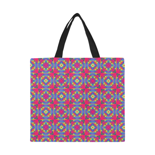 fab aztec All Over Print Canvas Tote Bag/Large (Model 1699)