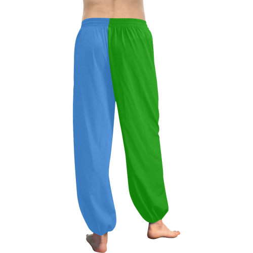 joker or pied piper blue green Women's All Over Print Harem Pants (Model L18)