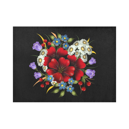 Bouquet Of Flowers Placemat 14’’ x 19’’ (Four Pieces)