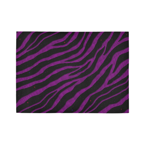 Ripped SpaceTime Stripes - Purple Area Rug7'x5'