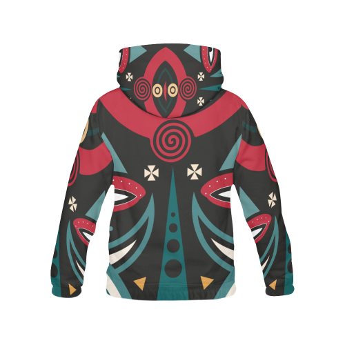 massai warrior All Over Print Hoodie for Men/Large Size (USA Size) (Model H13)