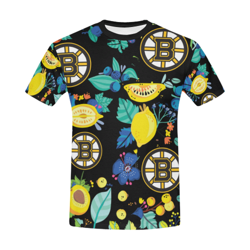 Boston Bruins All Over Print T-Shirt for Men/Large Size (USA Size) Model T40)