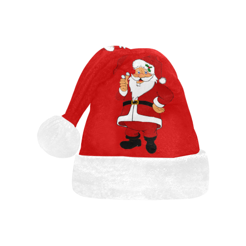 Jolly Santa Red/White Santa Hat