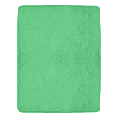 color Paris green Ultra-Soft Micro Fleece Blanket 54''x70''