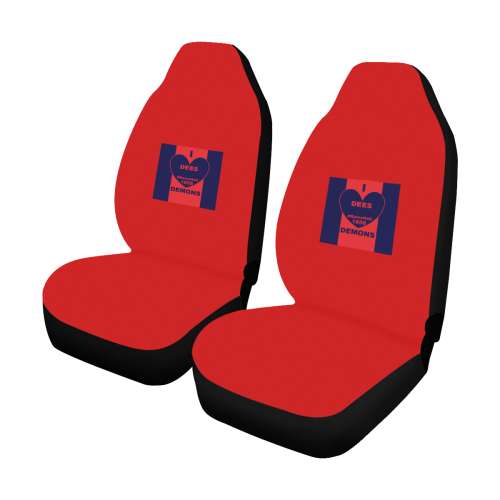 DEMONS- Car Seat Covers (Set of 2)