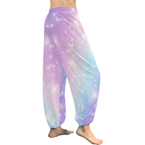 Star Bright Women's All Over Print Harem Pants (Model L18)