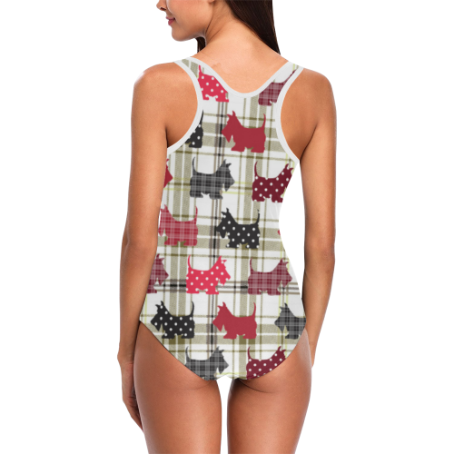 Scottie Vest One Piece Swimsuit (Model S04)