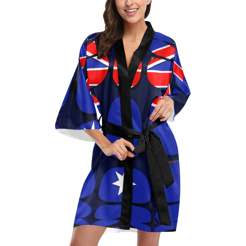 The Flag of Australia Kimono Robe
