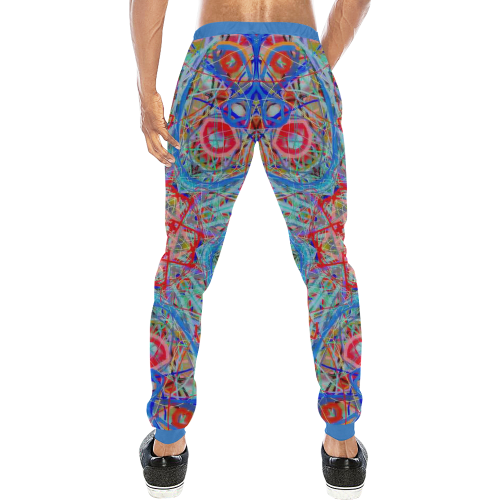 Thleudron Timeless Men's All Over Print Sweatpants (Model L11)
