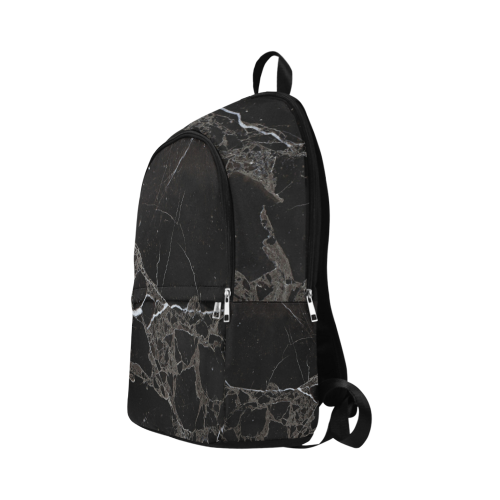 NETWORKED BLACK AND WHITE-CBP1 Fabric Backpack for Adult (Model 1659)