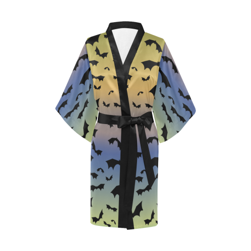 bats Kimono Robe