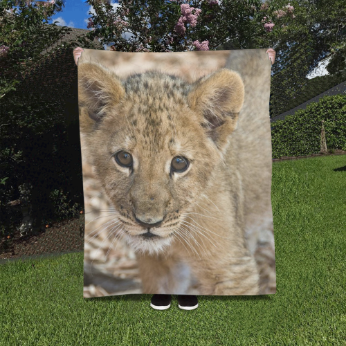BABY lion Quilt 40"x50"