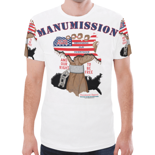 Manumission New All Over Print T-shirt for Men (Model T45)