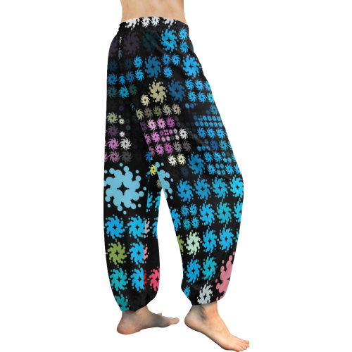 Color Party 02 by JamColors Women's All Over Print Harem Pants (Model L18)