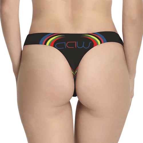 AAW101 BMThong Women's All Over Print Thongs (Model L30)