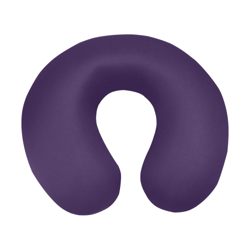 color Russian violet U-Shape Travel Pillow