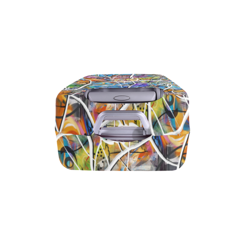 Luggage Cover Cracked Art Print Luggage Cover/Large 26"-28"